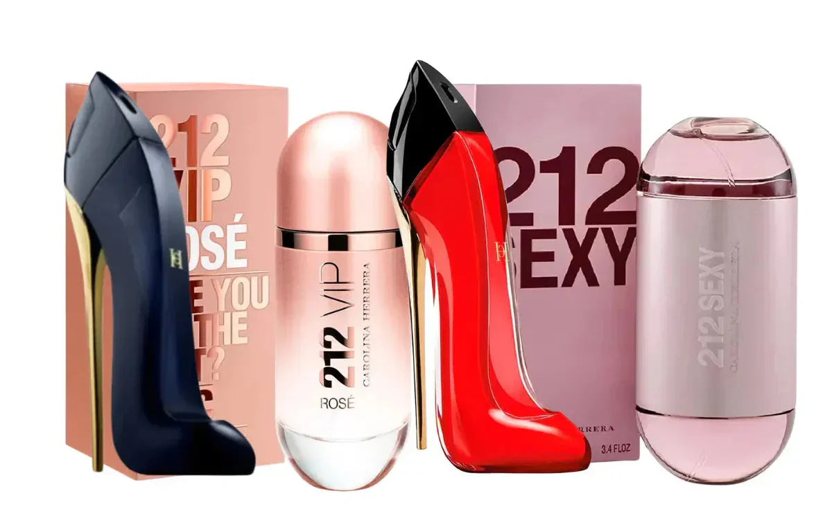 Комплект от 4 парфюма | Good Girl, Good Girl Very, 212 Vip Rose, 212 Sexy