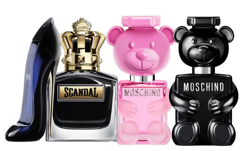 Комплект от 4 парфюма | Toy Boy, Scandal Man, Toy 2 Bubble Gum, Good Girl